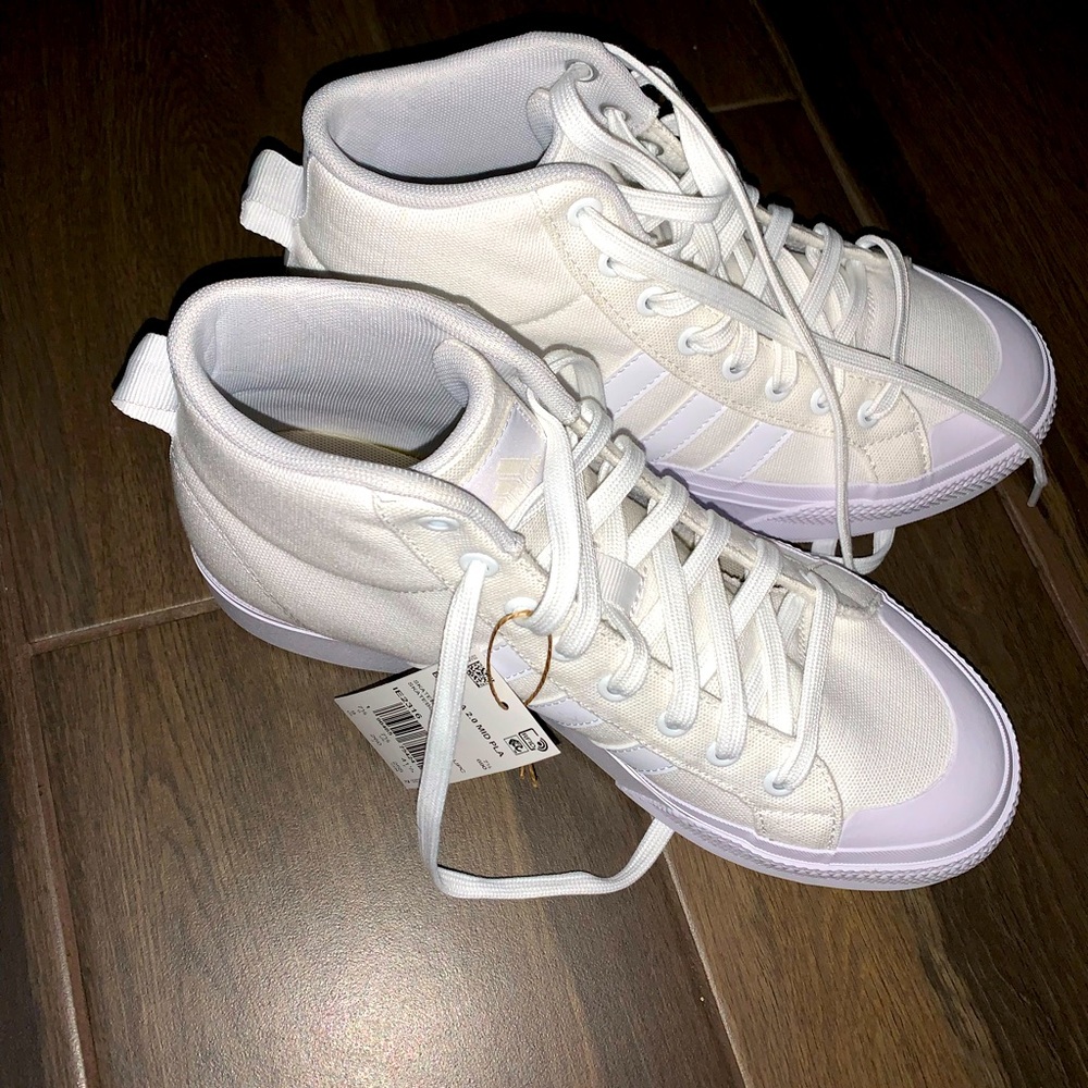 NWT Adidas High Top Sneakers